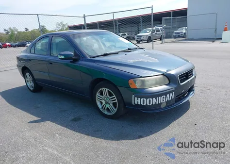 2008 Volvo S60 2.5T z USA, uszkodzony, nr VIN YV1RS592482671412